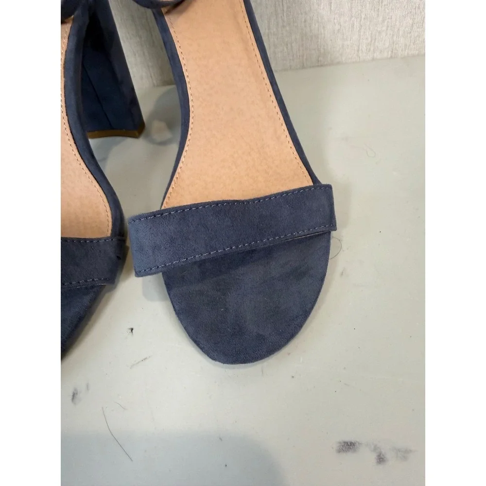 Charlotte Russe open toe‎ ankle strap heels women size 9